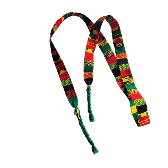 South American woven wrap belt - Picture 2 of 5